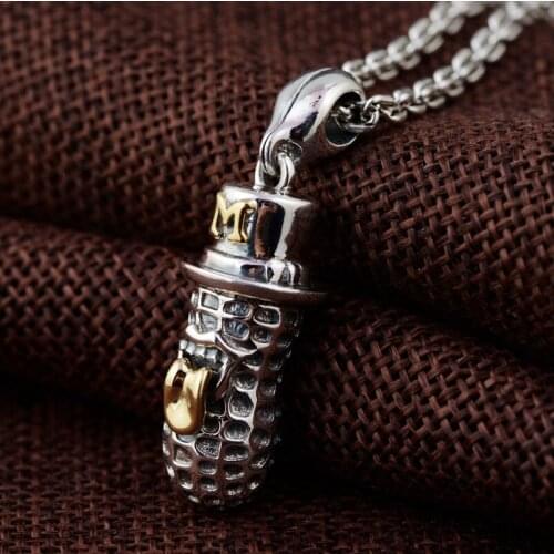S925 silver restoring ancient ways is technology Women can open the silver locket cartoon peanuts Thai silver wholesale