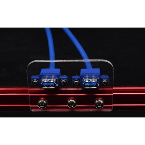 Chassis front panel USB/audio usb3.0 USB panel modification DIY