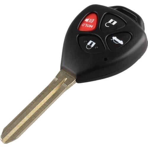 Replacement Key Case for 2007-2010 Toyota Camry Sedan Remote Car Key Fob Shell Case Cover