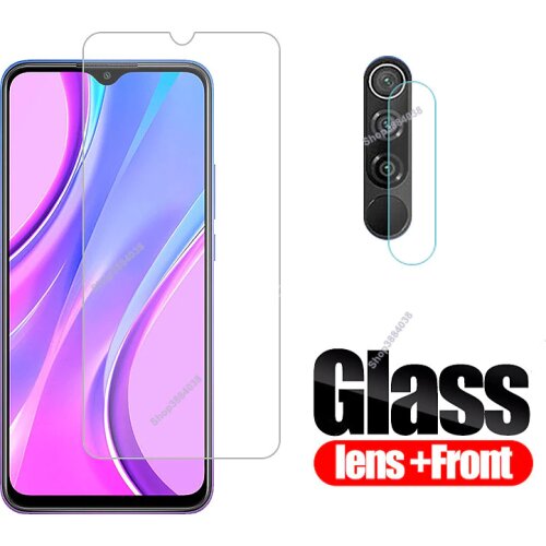 Full Protective Glass For Xiaomi redmi 9 glass camera lens film for Xiaomi redmi 9 prime Poco M2 screen protector tempered glas