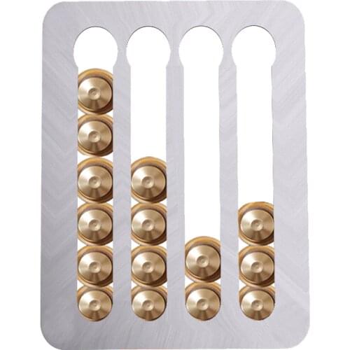 2020 New Coffee Capsule Cafe Pod Holder Storage Drawer Coffee Capsules Organizer For 24pcs Nespresso Capsules Rack Holder Shelf