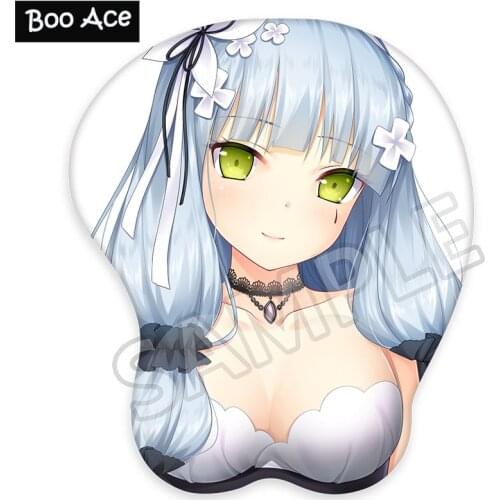 Girls' Frontline HK416 Anime 3D Mouse Pad with gel Wrist Support
