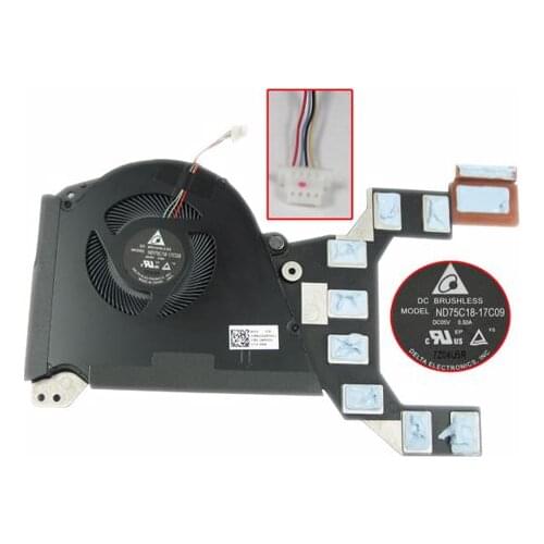Delta Electronics ND75C18 17C09 13NB0GU0P05011 DC 12V 0.5A 4-Wire Cooling Fan