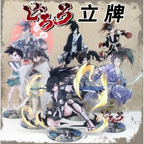 Dororo Anime Acrylic Stand Model Toy Cosplay Anime Stand Figure Decoration Two-Sided Action Figure Collectible DIY Toys Gifts