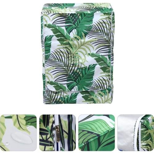 1pc Waterproof Chic Creative Washing Machine Cover Drum Washer Cover Drier Cover Protective Cover Dust Cover for Balcony Home