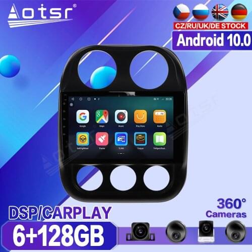 For Jeep Compass 2010 2011 2012 2013-2016 Car DVD Multimedia Player Recorder Stereo Android Radio GPS Auto Audio Navi Head Unit