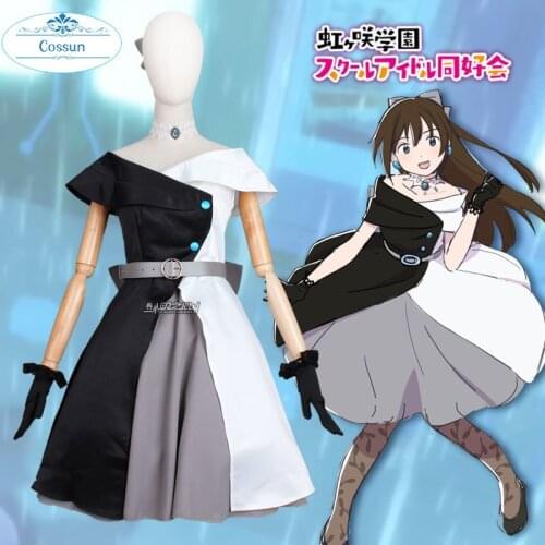 Anime Lovelive Osaka Shizuku 3rd Live Festival Lovely Dress Uniform Cosplay Costume Halloween Party Outfit For Women NEW