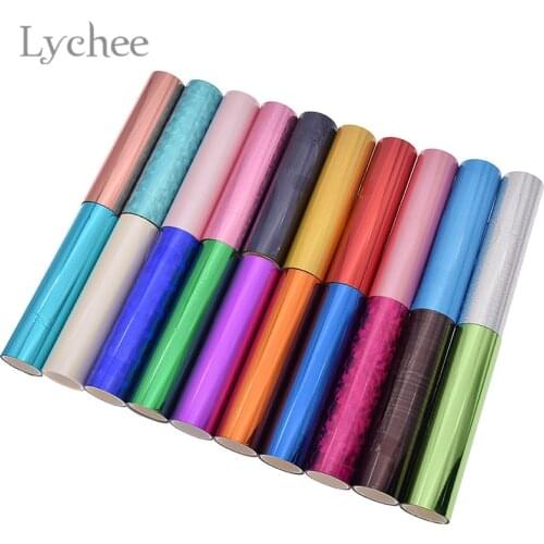 Multicolor Hot Stamping Foil Paper Laser Foil Paper DIY Crafts Material For Garment Box Cards