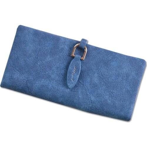 Fashion Leather Wallet Women Designer Purse Money Bag Card Holder Matte Long Women Wallet Ladies Coin Purse Carteira Feminina