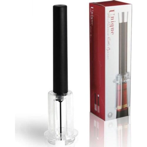 New Arrival Top Quality Red Wine Opener Air Pressure Stainless Steel Pin Type Bottle Pumps Corkscrew Cork Out Tool SN3684