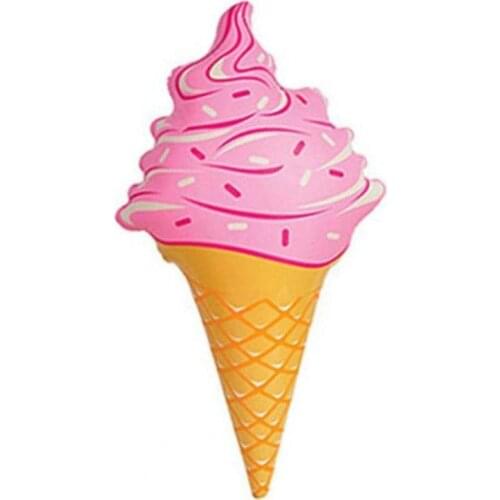 Swimming Pool Float Water Swim Ring Ice Cream Shaped Inflatable Play Game Toy Water Swim Ring