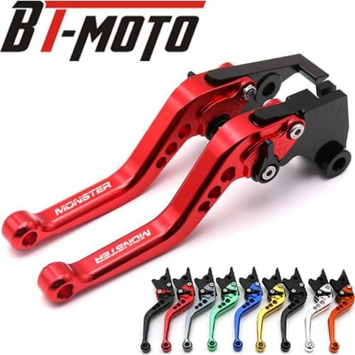 For Ducati Monster M 900 620 600 400 916SPS 900ss Motorcycle Accessories CNC Adjustable Foldable Lengthening Brake Clutch Levers