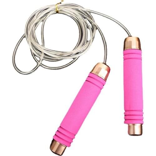 Skipping Rope Workout Rope Supply Steel Skipping Adult Weight-Bearing mens fitness to lose weight
