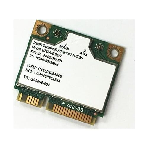 SSEA Wholesale New for Intel Centrino Advanced-N 6235 6235AN HMW WIFI Bluetooth 4.0 Half Mini PCI-E 2.4G/5GHZ Free shipping