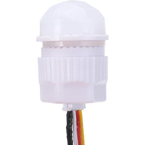 PIR Motion Sensor Lamp Intelligent Switch Light 220~240V AC 50HZ for Lamp Motion Sensing Switch Adjustable Movement PIR Switch