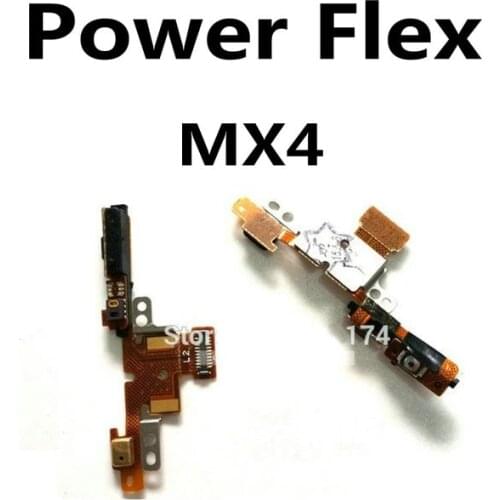 In stock ! For Meizu MX4 mx 4 Power on off Volume up/down Switch Button Flex Cable Repair Parts