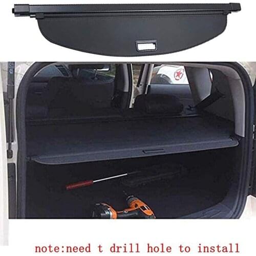 For Kia Soul 2017 2016 2015 2014 2013 2012 2011 Rear Trunk Cargo Cover Security Shield Screen shade High Qualit Car Accessories