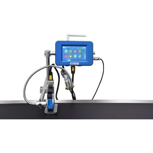 12.7mm 15 languages automatic coding machine mask Online Inkjet Printer Thermal Inkjet TIJ Printer for automatic conveyor belt