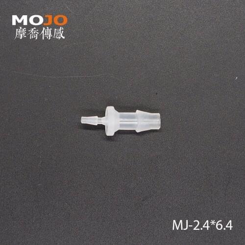 2020 (10pcs/Lots) MJ-S2.4x6.4 straight-through joint 2.4mm to 6.4mm connector pipe fitting