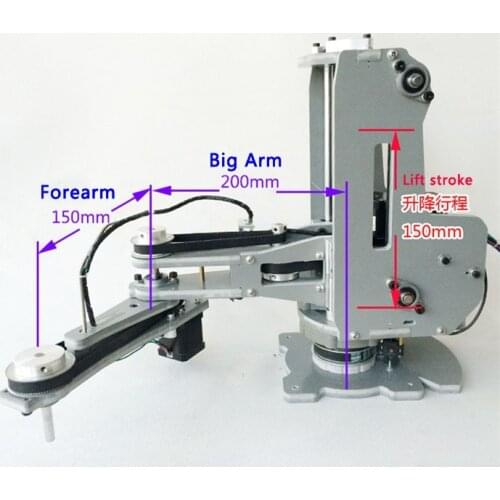 4 DOF Mechamincal Manipulator Clamp Teaching Robotic Model Experimental Eduational Platform DIY For Arduino