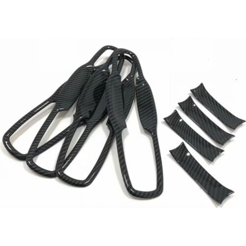 Car Styling ABS For Jeep Grand Cherokee 2014 2015 2016 2017 2018 Exterior Car Door Handle Bowl Cover Trim 8pcs Auto Accessories