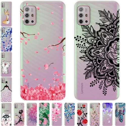 For Lenovo K13 Note Case TPU Silicone Soft Cartoon Clear Case for 6.5" Lenovo K13Note Phone Cover K 13 noteTransparent Coque