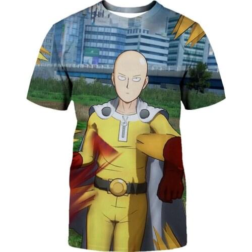 Japanese Anime One Punch Man Cosplay Costume Saitama Oppai 3D Printed Oversized Women/Men T Shirt Casual Tshirt Harajuku Tops