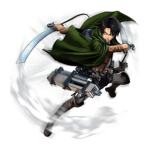 Hot Anime Attack on Titan Acrylic Stand Figure Rivaille Eren Jager Mikasa Ackerman Armin Model Desktop Decor Collection Toy