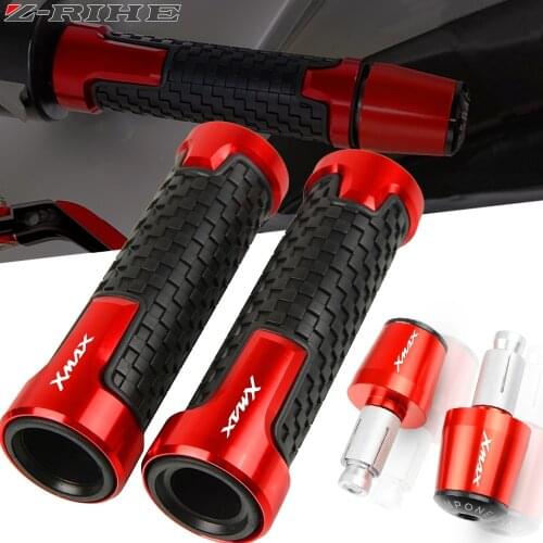 Motorcycle Accessories 7/8" 22MM Handlebar Hand Grips Handle Bar Ends Cap Plug For Yamaha XMAX 125 250 300 400 X MAX 2017 2018