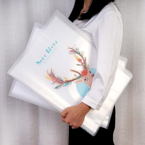 A3A4 Folder for documents Cartoon Data Book Document Test Paper Data Bag Plastic Storage Bag Photo Album Office Student Supplies