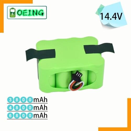 2021 14.4V Ni-Mh SC Rechargeable battery 6800mAh for KV8 XR210 XR510 XR210A XR210B XR510B XR510C Vacuum Cleaner Sweeping Robot