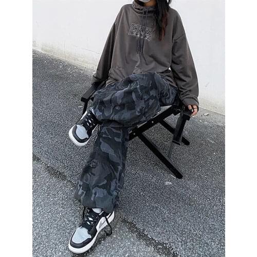 Женские камуфляжные брюки QWEEK China At AliExpress