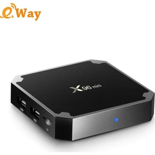 2020 Android 9.0 X96 mini Smart TV BOX S905W Quad Core support 2.4G Wireless WIFI media box Set-Top Box