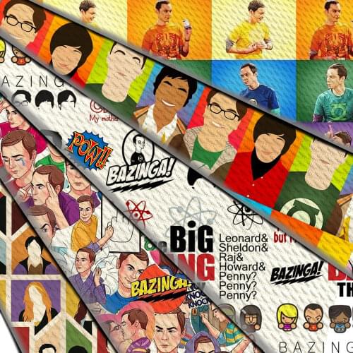 50*145cm TV Characters Bubble Bullet Textured Liverpool Fabric for Sewing Needlework DIY Dress Cloth