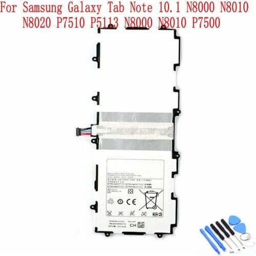 Ansheng Original SP3676B1A 7000mAh Battery For Samsung Galaxy Tab Note 10.1 N8000 N8010 N8020 P7510 P5113 N8000 N8010 P7500