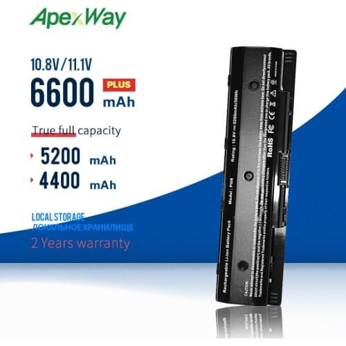ApexWay 6 cells laptop battery PI06 for Hp Envy 15 17 TouchSmart 15 17 Pavilion 15 17 HSTNN-LB40 LB40O LB4N LB4O