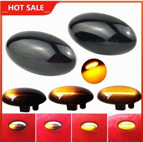 Side Marker Light Dynamic LED Turn Signal Flashing For Peugeot 307 206 607 407 1007 107 207 Partner Expert Indicator Lamp