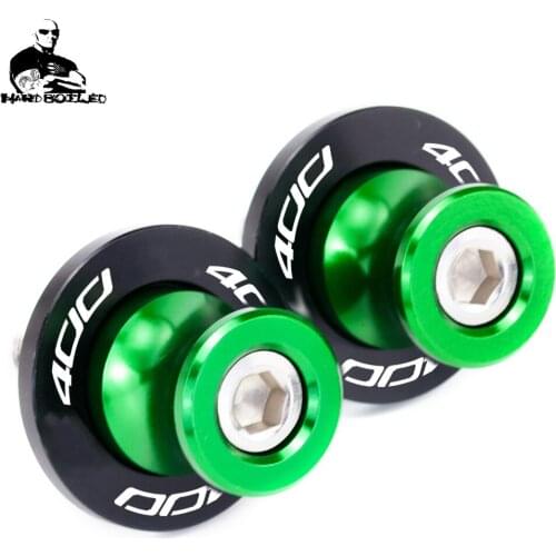 For Kawasaki Z400 Z 400 2018-2019 Pair Universal 8mm Aluminum Swingarm Spools Sliders Stand Accessories