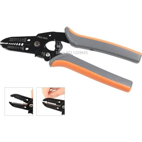FSA-0626 Crimping Tools for JAM Molex Tyco JST Terminal and Connector Multi-function wire Stripper Cable Cutter pliers DR-1/DR-2