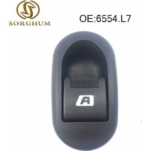 Power Window Regulator Master Switch Button 6554.L7 96401469XT For Citroen C2 C3