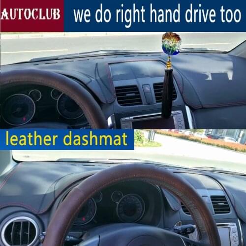 For Maruti Suzuki SX4 Neo Baleno Fiat Sedici 2008-2013 Leather Dashmat Dashboard Cover Car Pad Dash Mat SunShade Carpet Cover