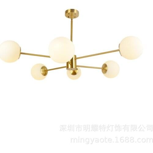 Lighting brass chandelier ceiling crystal hanging lamp diamond pendant lamp lamparas de techo luzes de teto lampes suspendues