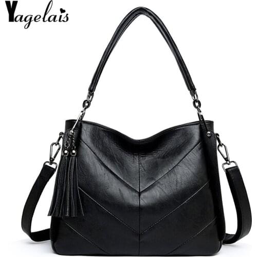Hot Sale Handbags Latest Fashion Solid Color Women Trend Crossbody Bag Tassel Margin Messenger Shoulder Bag