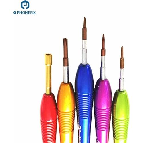 5Pcs/lot Precision Screwdrivers Set Mobile Phone Opening Tools for iPhone X 8 8P 7 7P 6 6P 6S 5 Smartphone Screen Repair Tools