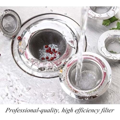 New Sink Stop Sink Strainer Drain Hair Catcher Stopper Laundry Bathtub Shower Drain Hole Filter TrapBathroom Kitchen Accessories