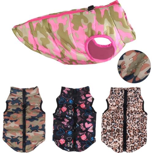 Pet Clothes Puppy Outfit Vest Warm Dog Clothes For Small Dogs Winter Windproof Pets Dog Jacket Coat Padded Chihuahua Apparel 20