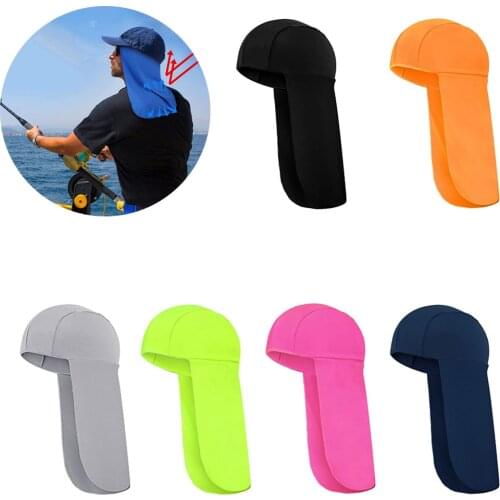 Cooling Cap Elastic Sun Shade Hat With Neck Shield Hard Cap Neck Cover Protector UV Protection Fishing Riding Accessories