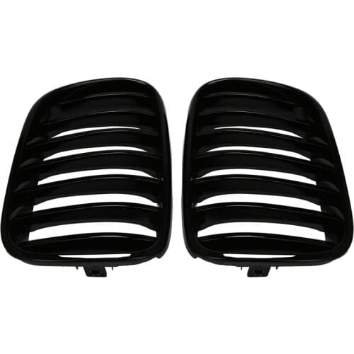 Car Front Gloss Black Kidney Grille Grill For-BMW F25 X3 2011-2013 51117237422,51117237421, 51117210725, 51117210726