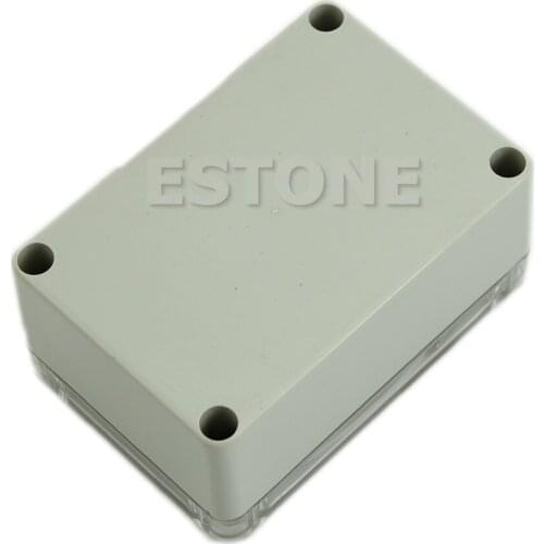 Plastic Waterproof Cover Clear Electronic Project Box Enclosure Case 100x68x50mm