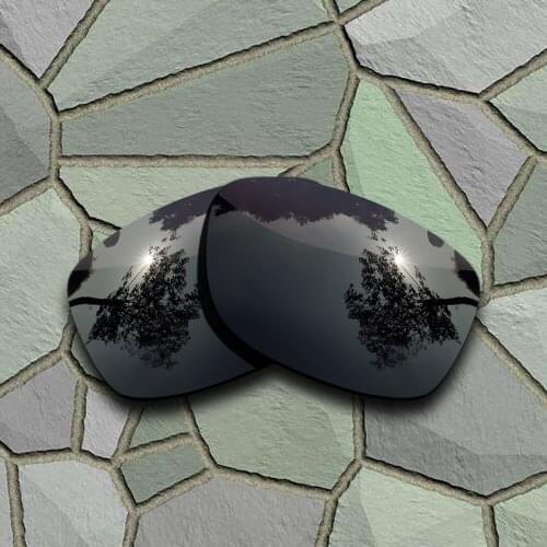 Grey Black Sunglasses Polarized Replacement Lenses for Oakley Jupiter Squared
